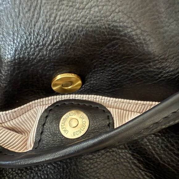 Margot New York Leather "Camille" Backpack BLACK - Picture 3 of 16